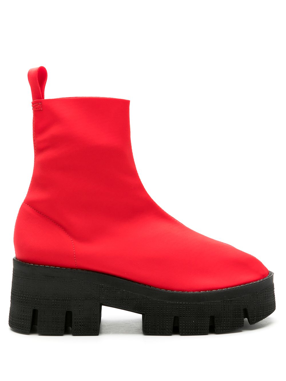 

Gloria Coelho botas con suela gruesa - Rojo