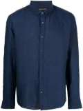 Michael Kors button-down linen shirt - Blue