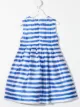 Image 2 of Mi Mi Sol bow-embellished striped flared dress