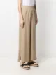 Theory pantalones anchos con tiro alto