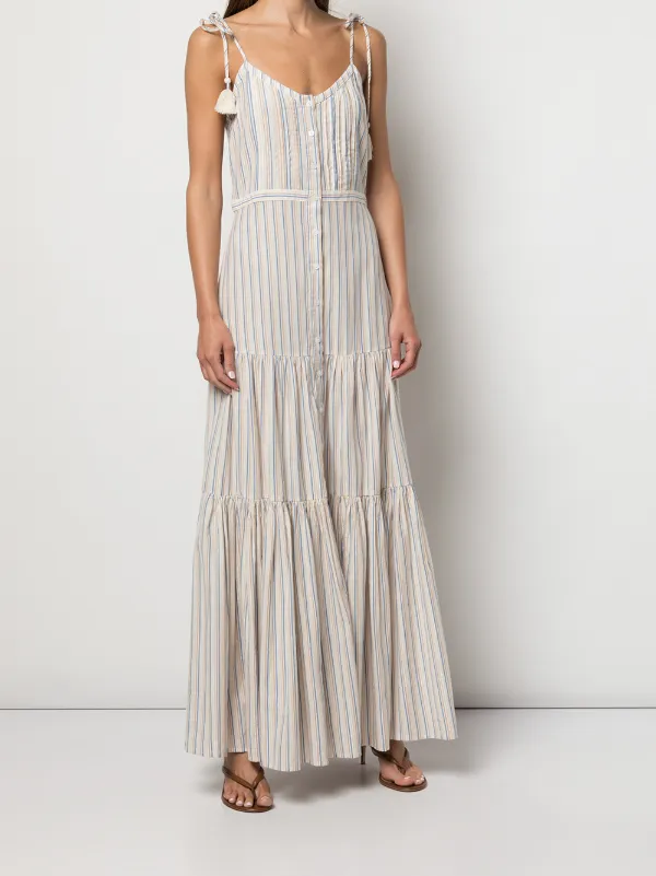 Veronica Beard Windansea Tiered Maxi 