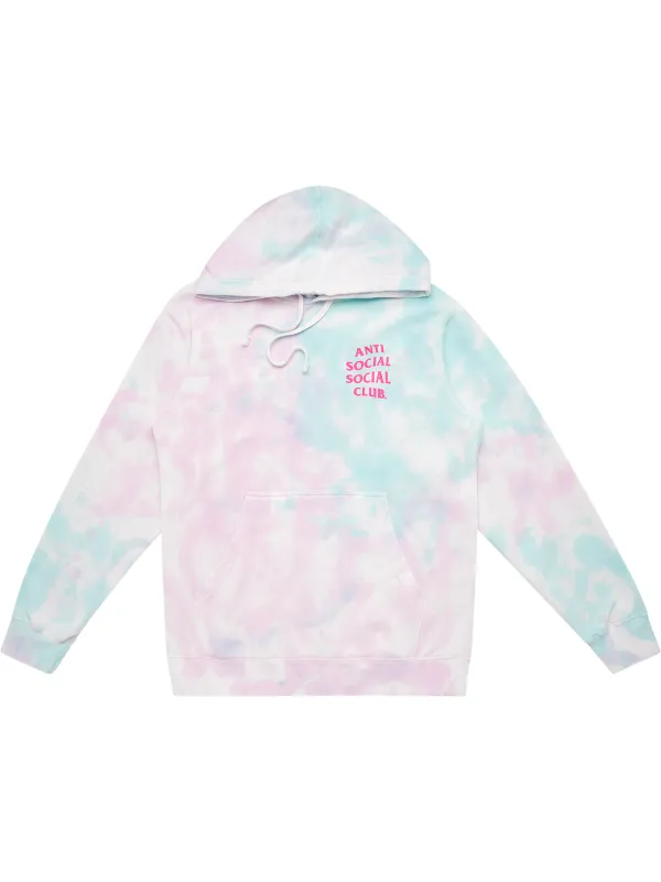 blue anti social social club hoodie