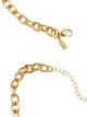 Kenneth Jay Lane padlock-charm chain necklace