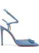 Image 1 of Dee Ocleppo Pandora strappy leather pumps