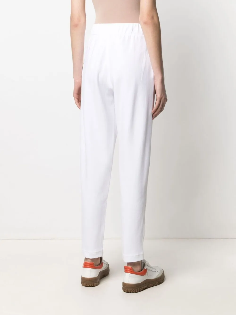 Max Mara Straight-leg Trousers In White