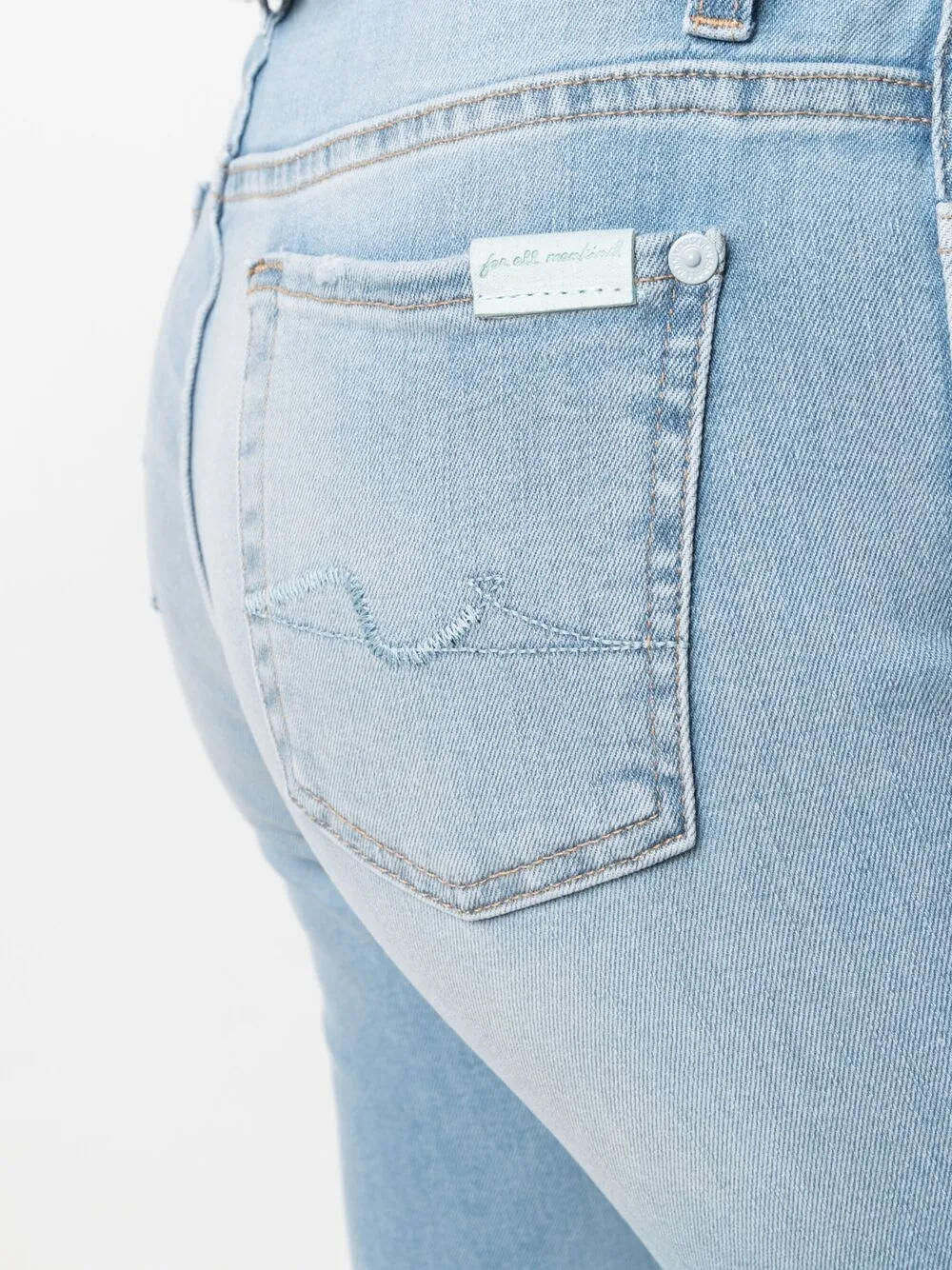 фото 7 for all mankind укороченные джинсы средней посадки