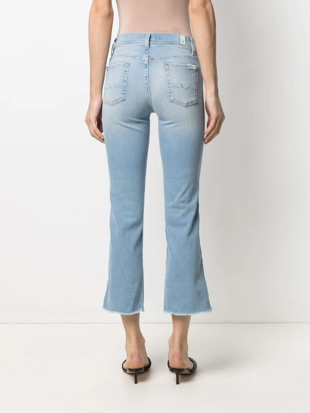 фото 7 for all mankind укороченные джинсы средней посадки
