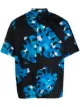 Image 1 of MSGM abstract-print short-sleeve shirt