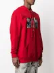 Throwback. oversized Goat print hoodie