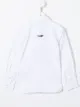 Image 2 of Tommy Hilfiger Junior stripe-detail Oxford shirt