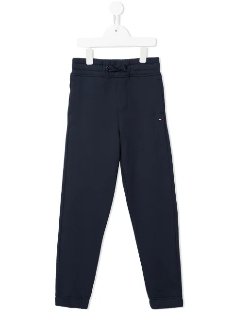 Tommy Hilfiger Junior drawstring cotton track pants