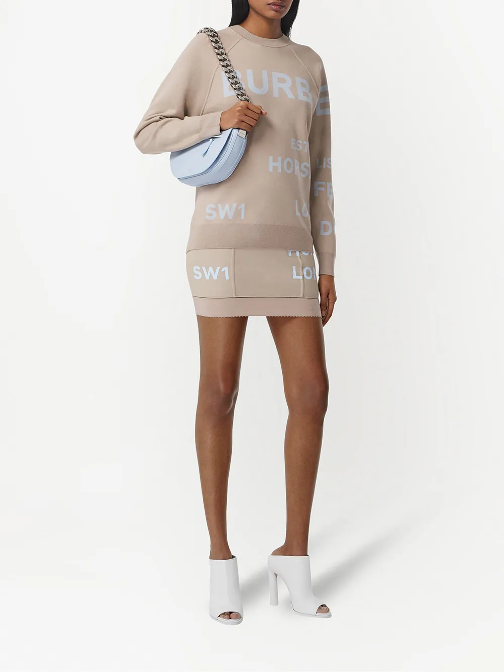 Image 2 of Burberry Horseferry jacquard jumper