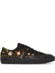 Image 1 of Burberry rose-print canvas sneakers