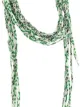 Ermanno Scervino floral-print silk necklace