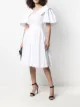 Image 2 of Alexander McQueen puff-sleeve poplin dress