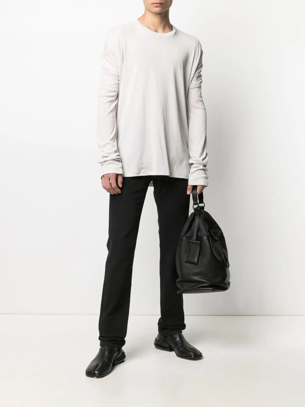 фото Maison margiela толстовка со сборками
