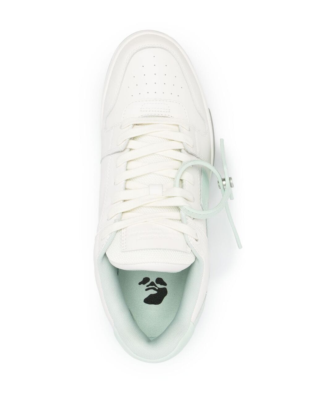 Shop Off-White two-tone lace-up sneakers with Express Delivery - FARFETCH