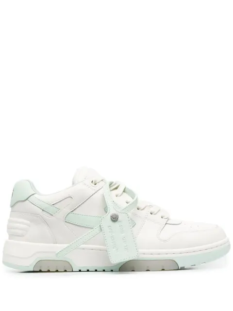 Off-White двухцветные на шнуровке