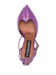 Y/Project Croc Heart Lobster leather pumps