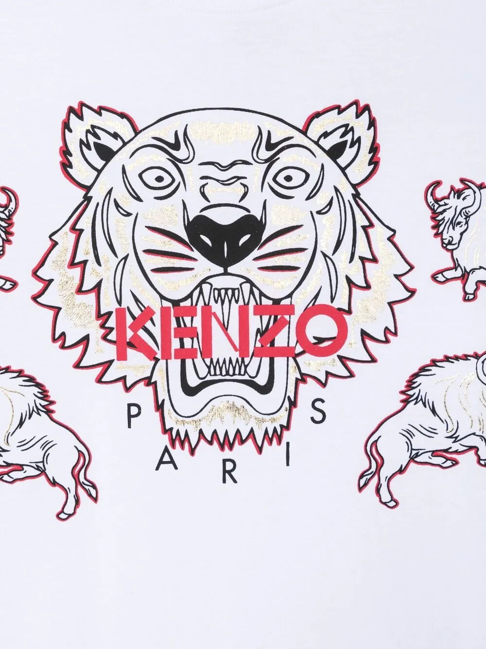 фото Kenzo kids футболка chinese new year tiger