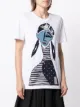 Antonio Marras portrait-print T-shirt