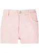 Imagem 1 de Stella McCartney Short jeans com aplicação de logo