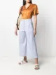 Image 2 of Alberto Biani stripe-print wide leg trousers