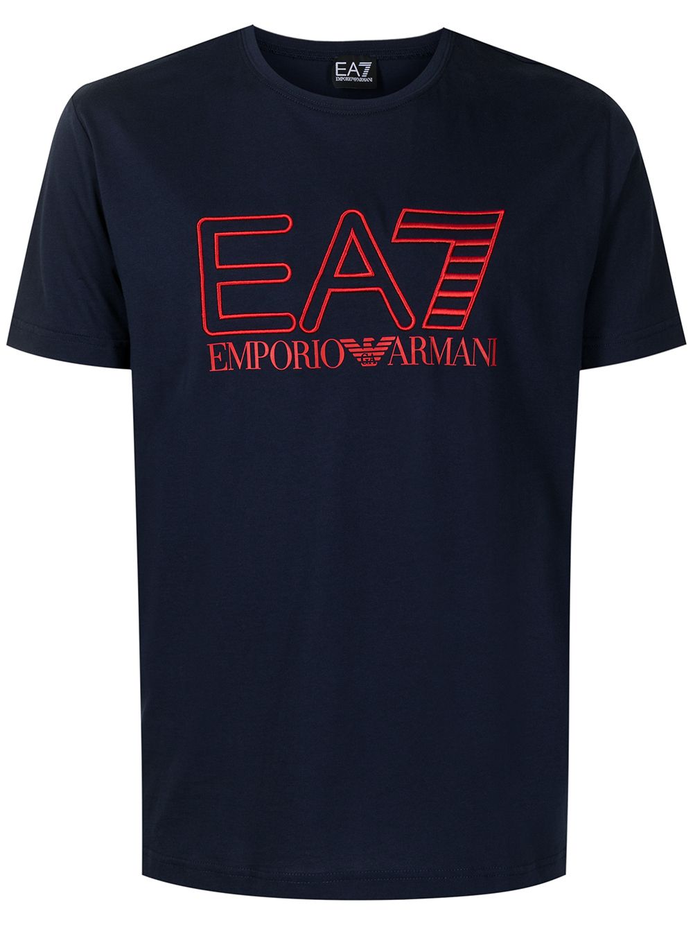 фото Ea7 emporio armani футболка с вышитым логотипом