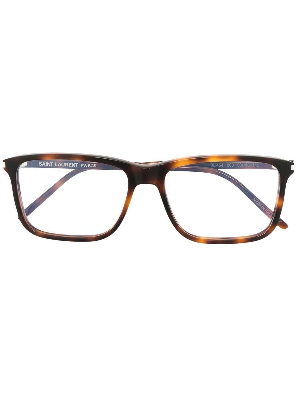 фото Saint laurent eyewear очки в квадратной оправе черепаховой расцветки
