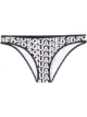 Image 1 of Dsquared2 logo-print bikini bottoms