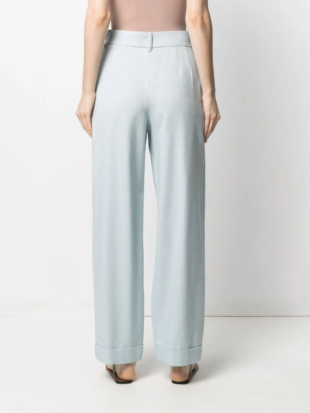 фото Emporio armani широкие брюки с завышенной талией