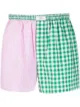 Image 1 of ERL checked panelled cotton boxers