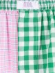 ERL checked panelled cotton boxers
