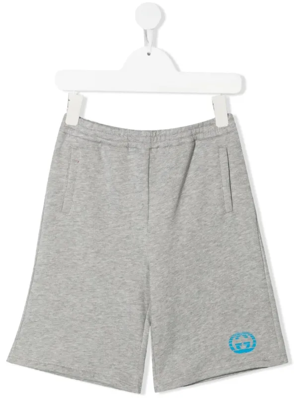 Gucci Kids logo-print Track Shorts 