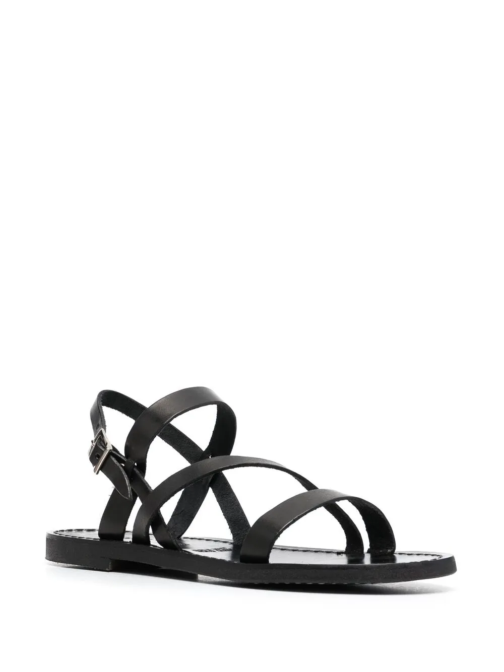 P.a.r.o.s.h Open-toe Sandals In Black