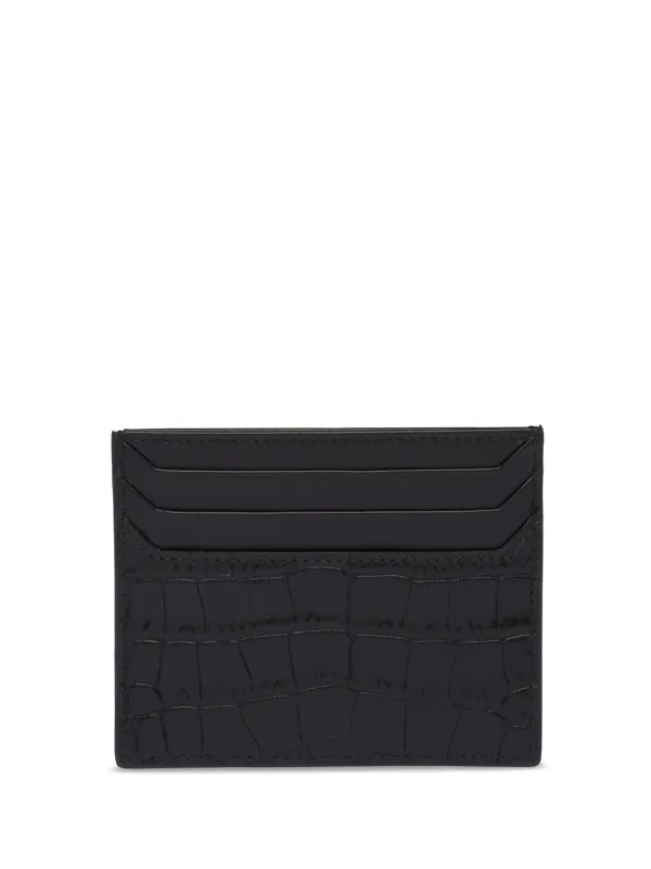 gucci crocodile card case