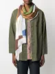 Image 2 of Altea colour-block frayed scarf