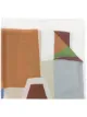 Image 1 of Altea colour-block frayed scarf