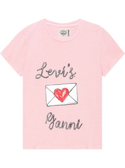 ganni levis t shirt