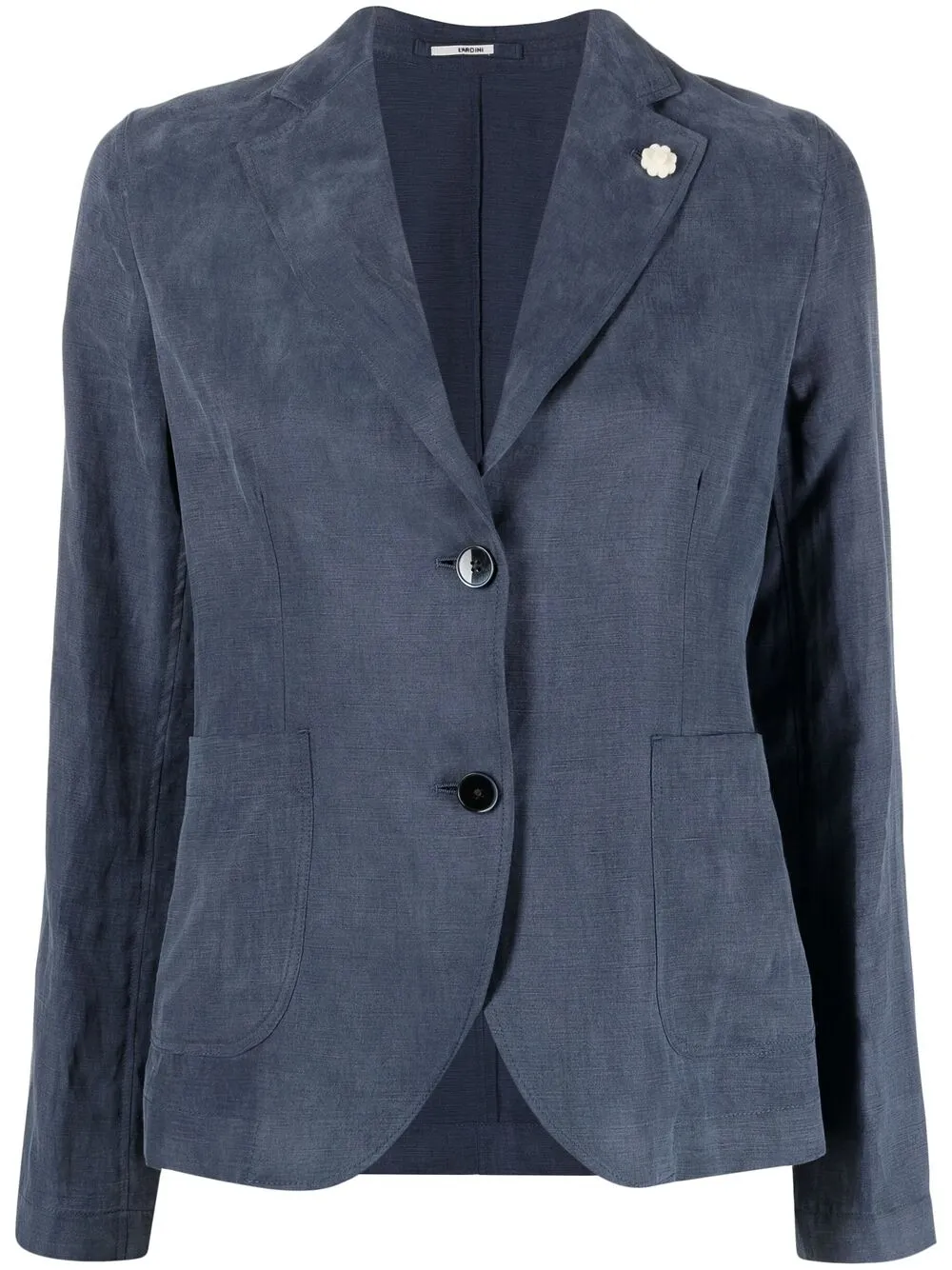 Lardini Single-breasted Blazer In Blue