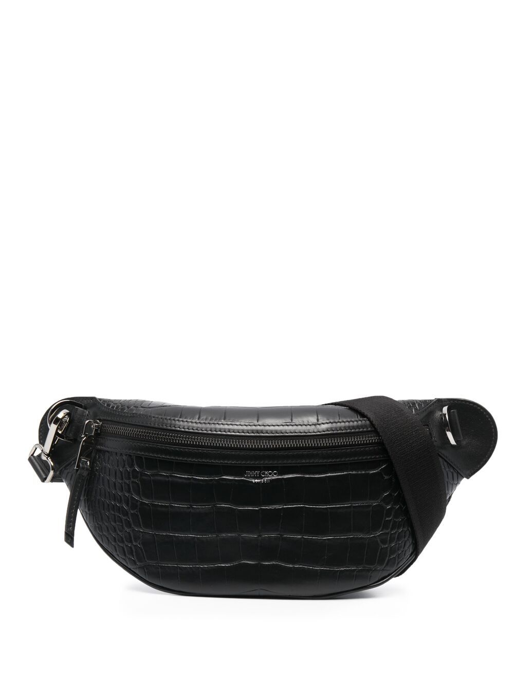 Jimmy Choo York Crocodile Effect Belt Bag - Farfetch