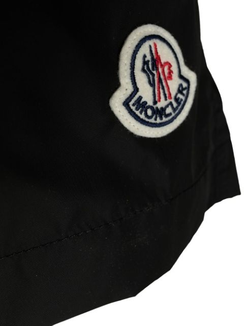 Moncler logo-patch Swim Shorts - Farfetch
