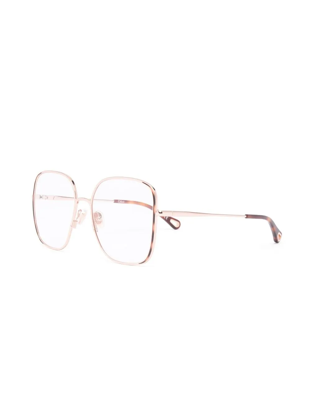 фото Chloé eyewear очки irene в квадратной оправе