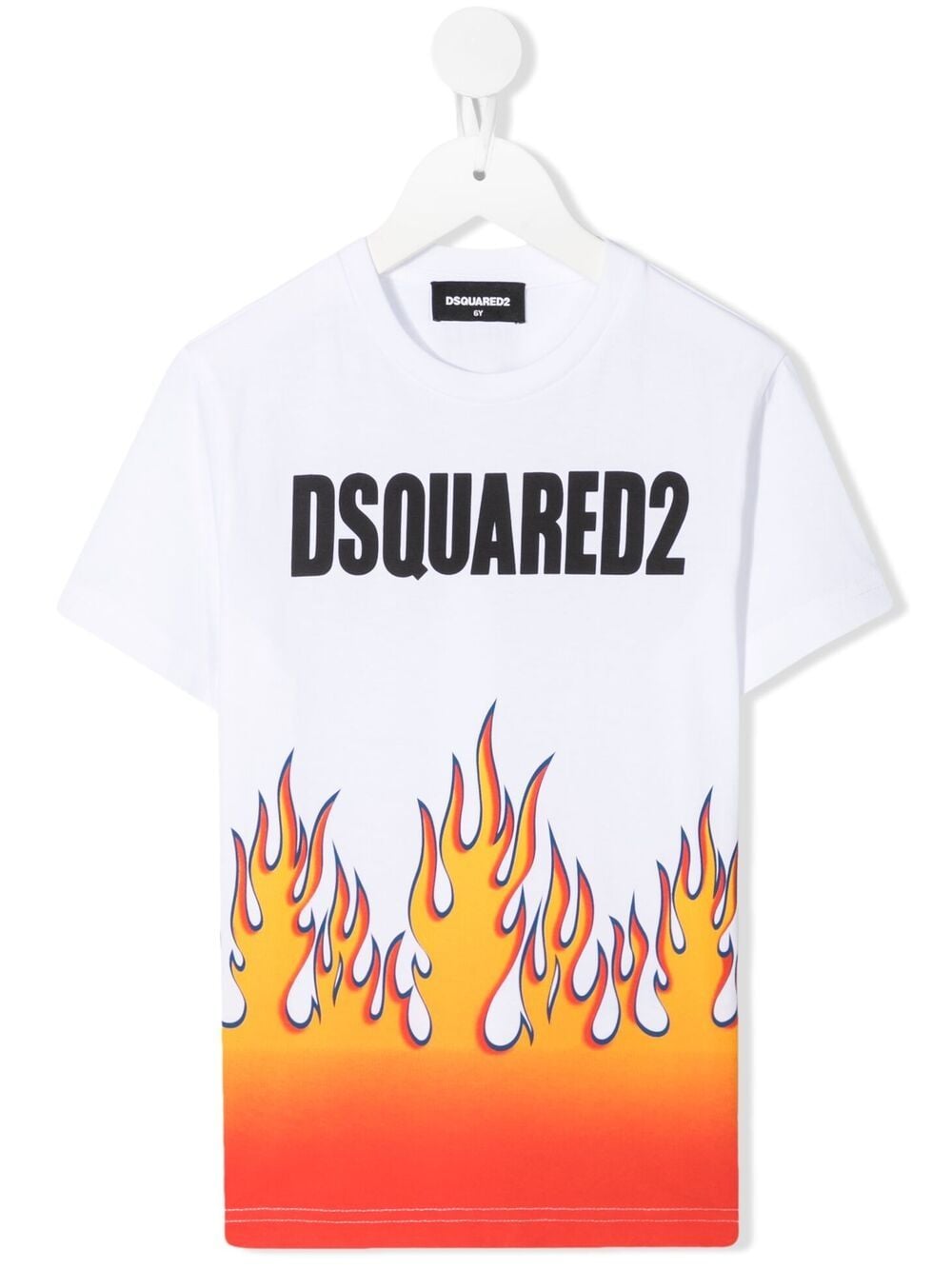 Dsquared2 FIRE-PRINT LOGO T-SHIRT