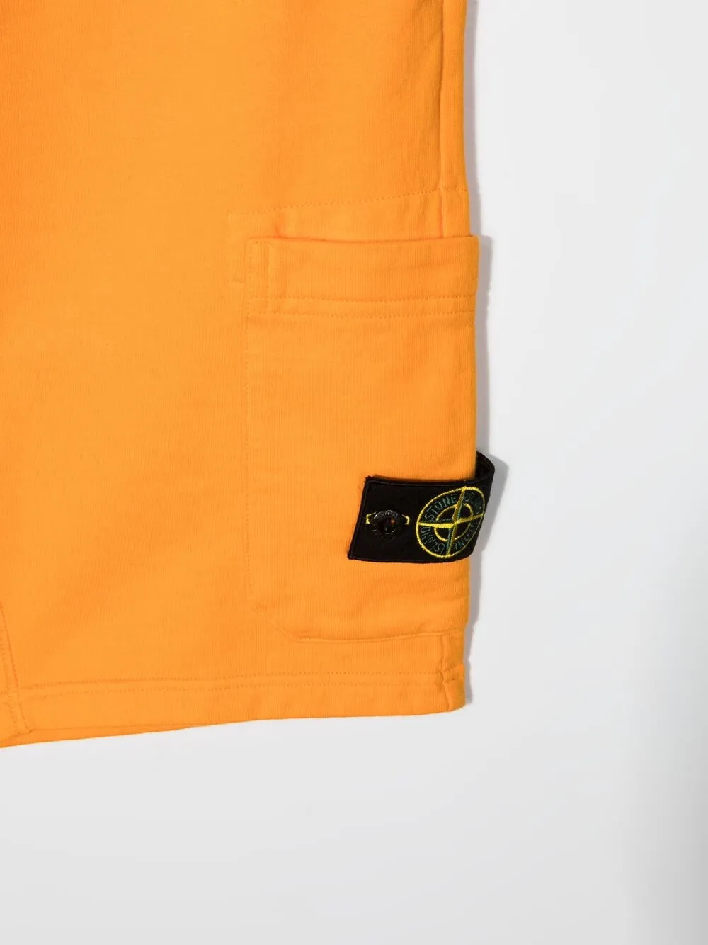 фото Stone island junior шорты с нашивкой-логотипом