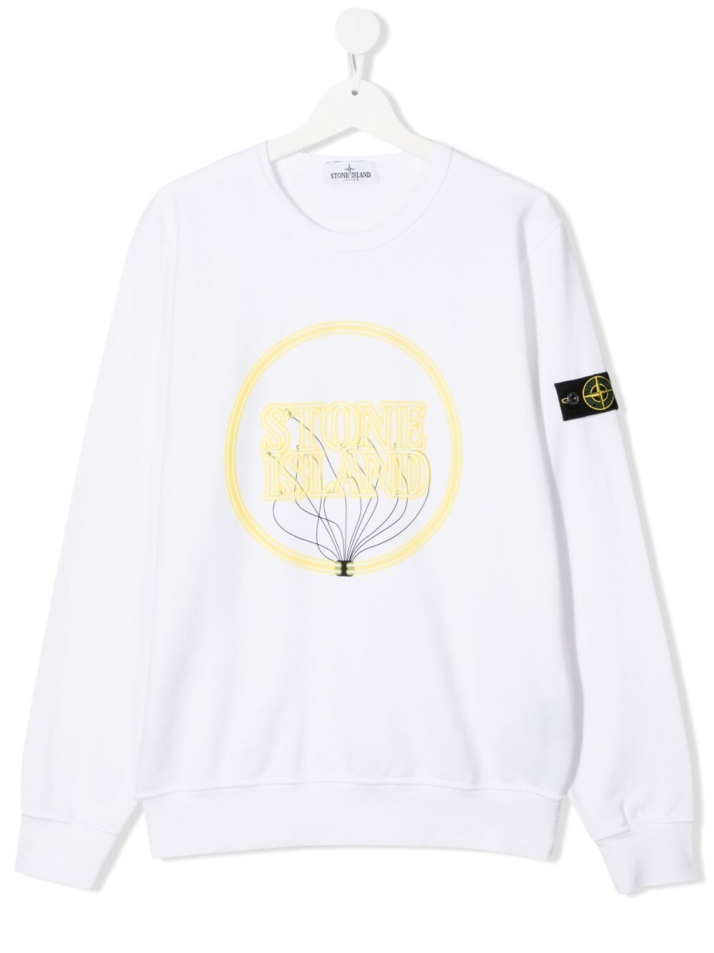 фото Stone island junior толстовка с логотипом