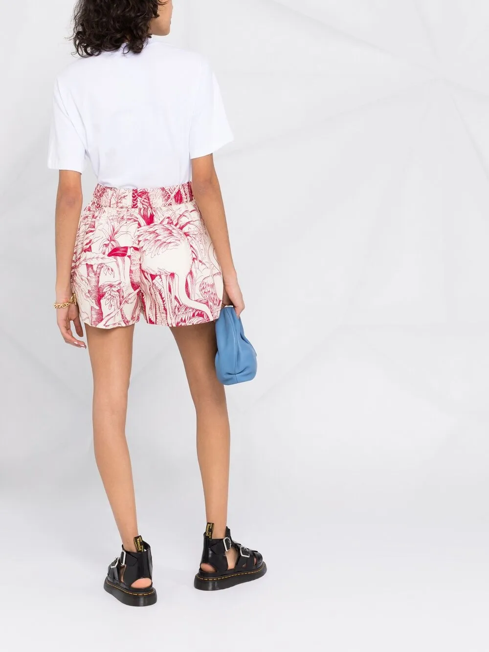 фото Red valentino шорты с принтом