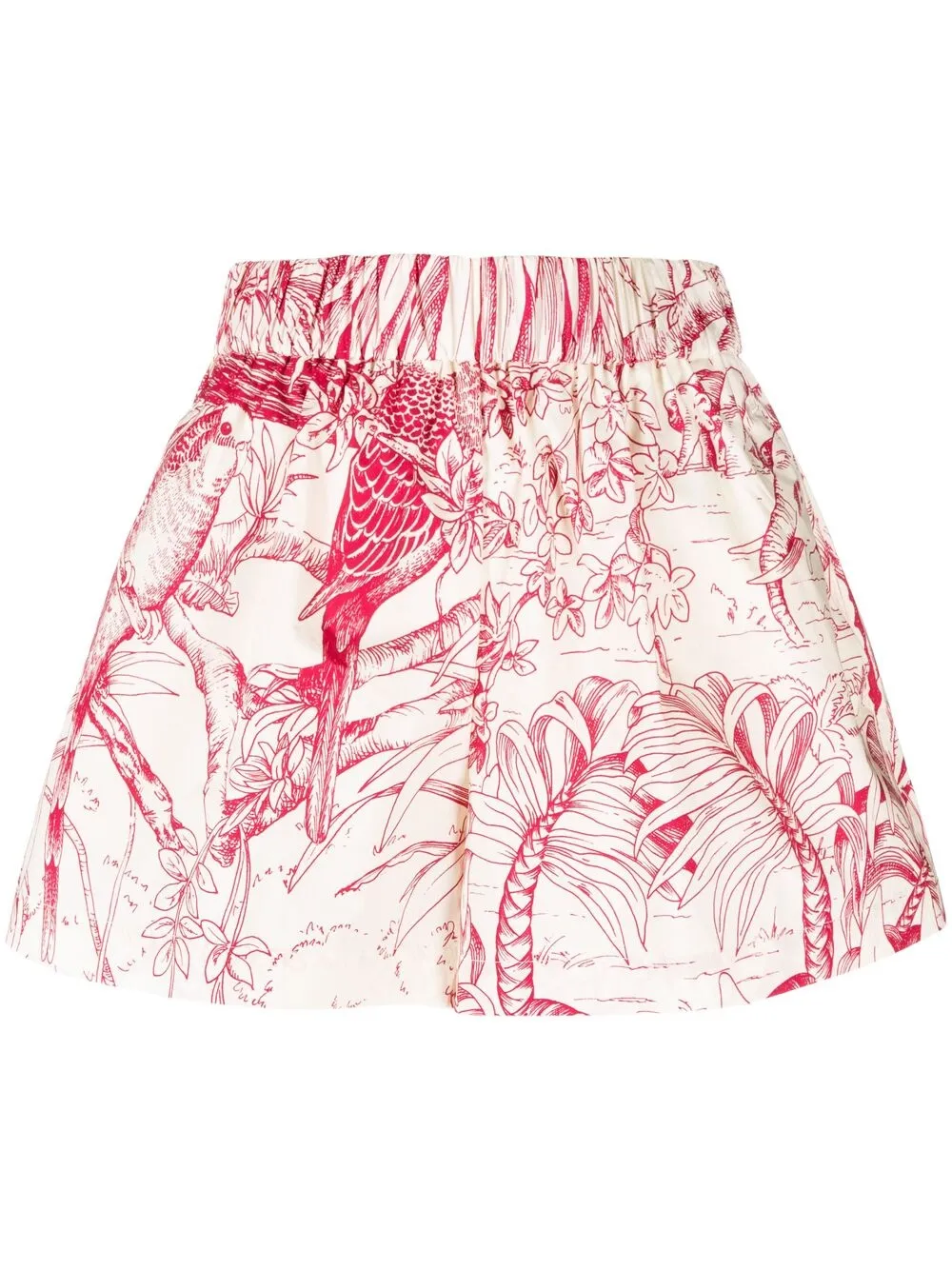 фото Red valentino шорты с принтом