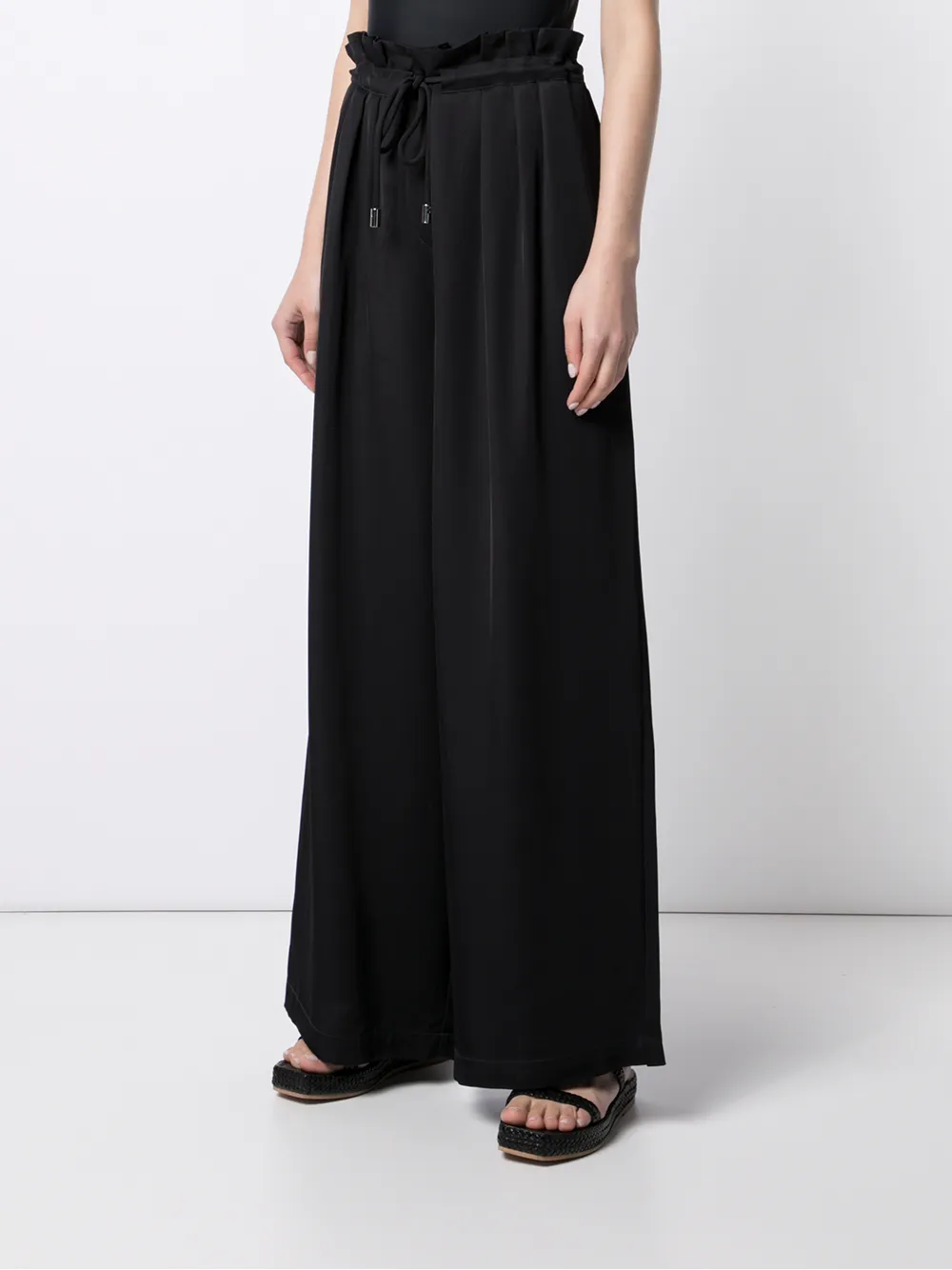 фото Emporio armani брюки палаццо с кулиской