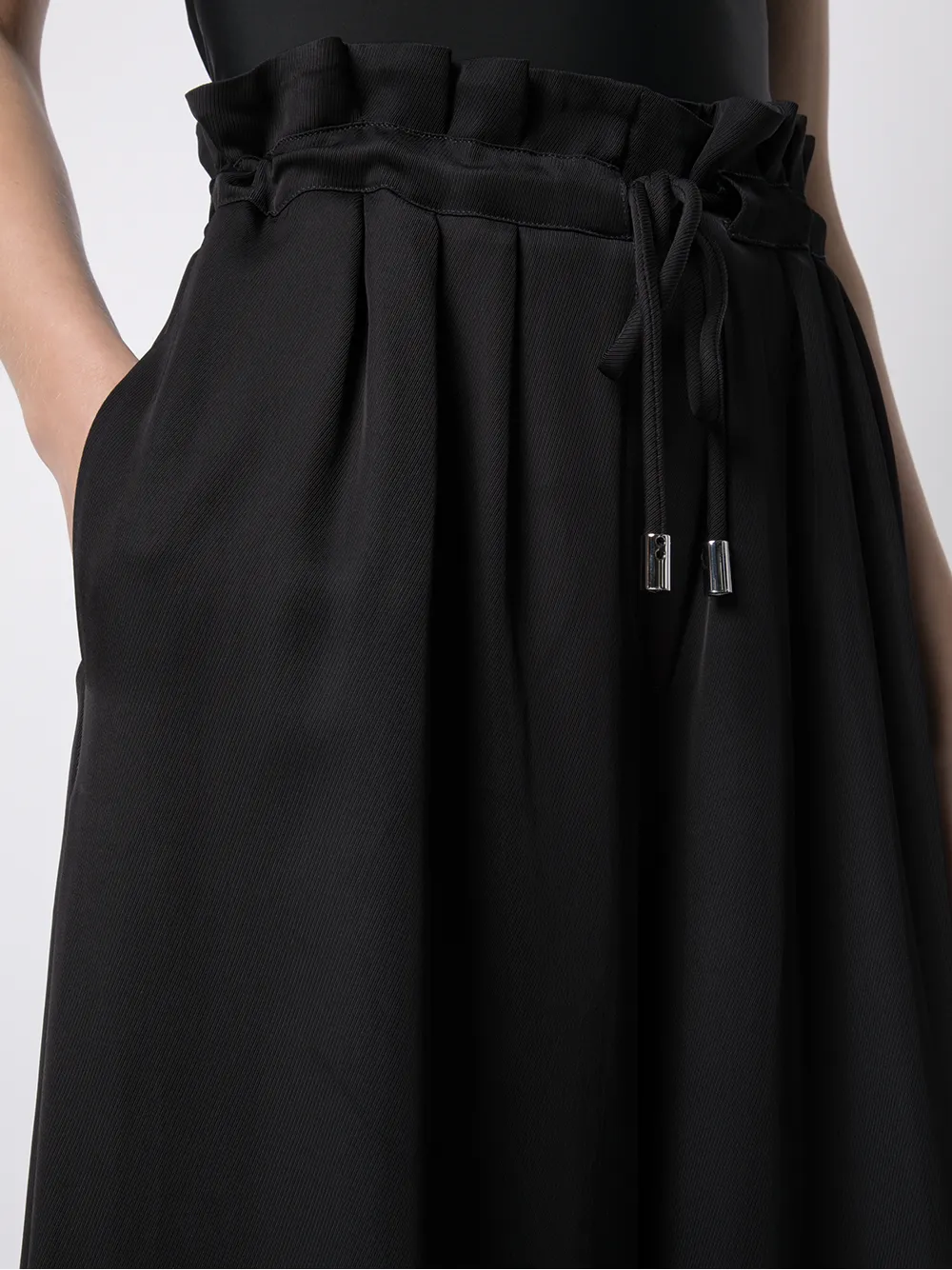 фото Emporio armani брюки палаццо с кулиской